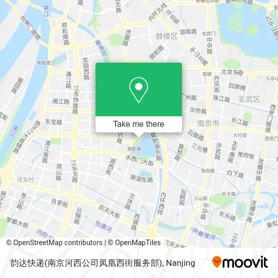 韵达快递(南京河西公司凤凰西街服务部) map