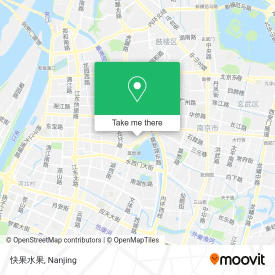 快果水果 map