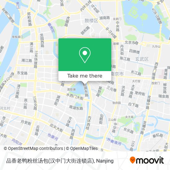 品香老鸭粉丝汤包(汉中门大街连锁店) map