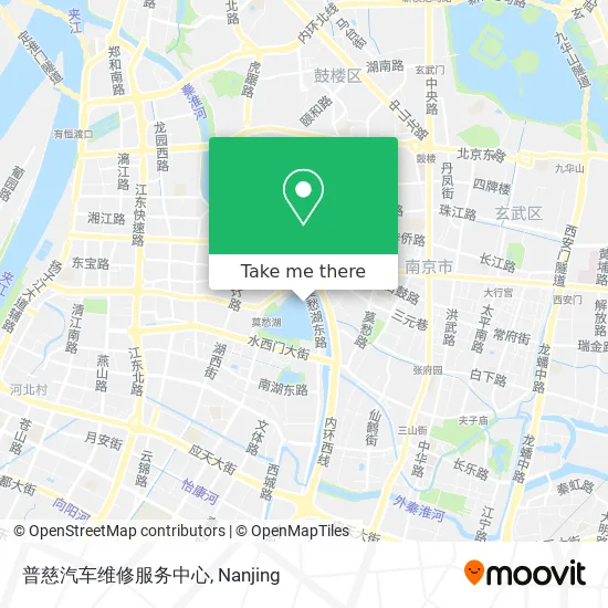 普慈汽车维修服务中心 map