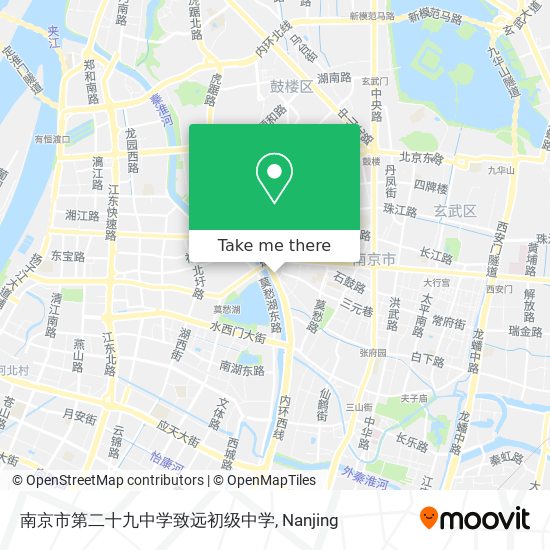 南京市第二十九中学致远初级中学 map
