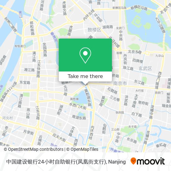 中国建设银行24小时自助银行(凤凰街支行) map