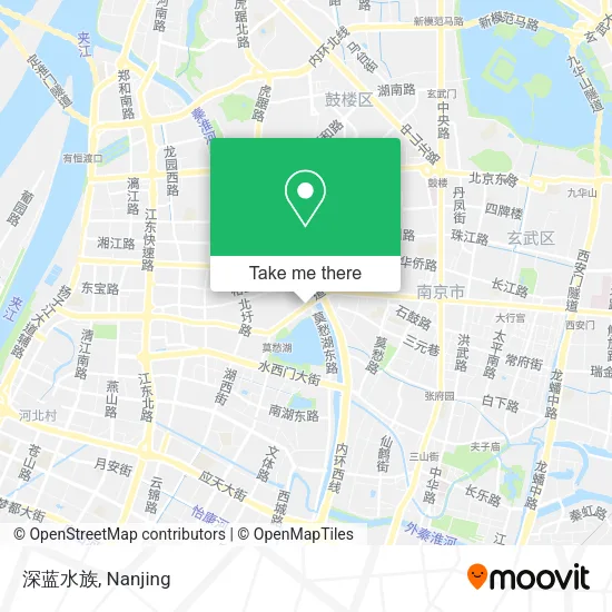 深蓝水族 map