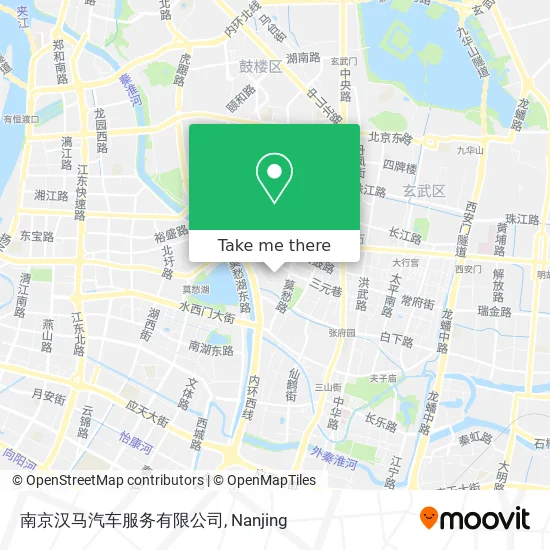 南京汉马汽车服务有限公司 map