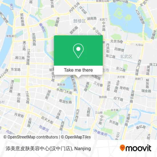 添美意皮肤美容中心(汉中门店) map