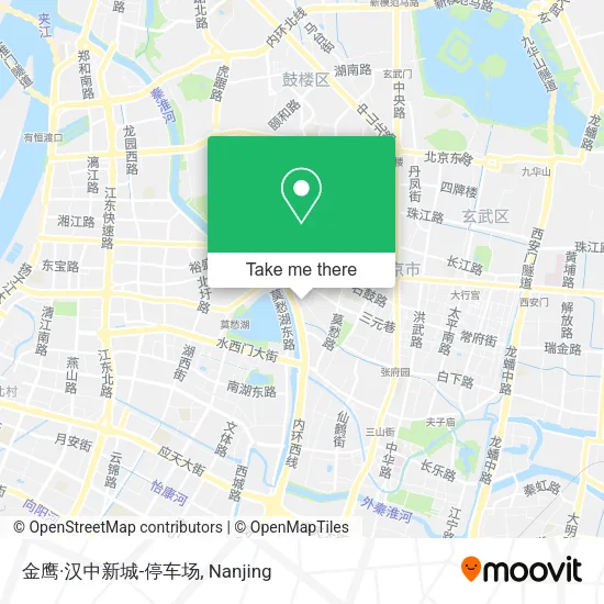 金鹰·汉中新城-停车场 map