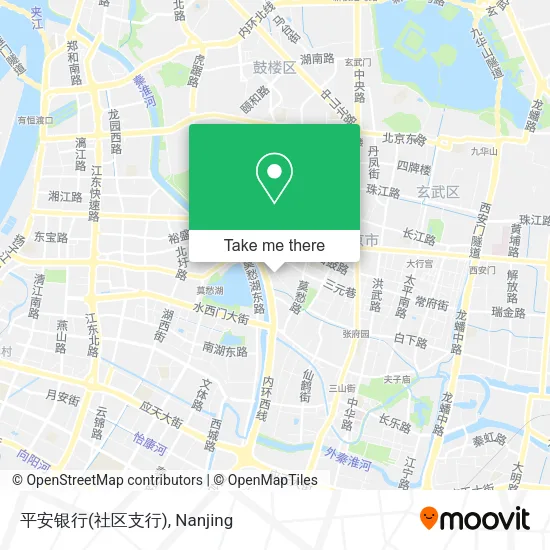 平安银行(社区支行) map