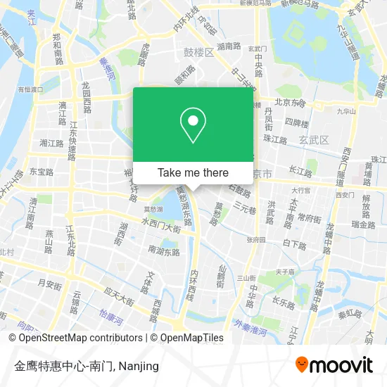 金鹰特惠中心-南门 map