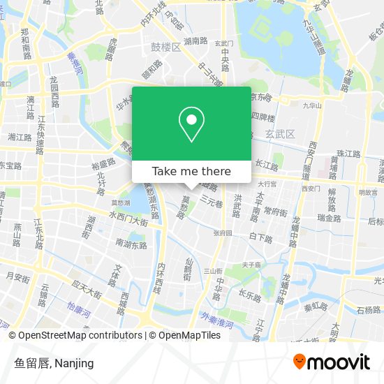 鱼留唇 map