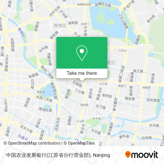 中国农业发展银行(江苏省分行营业部) map