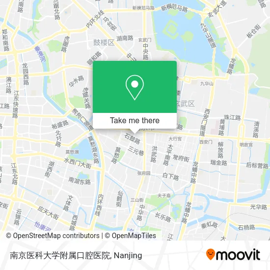 南京医科大学附属口腔医院 map
