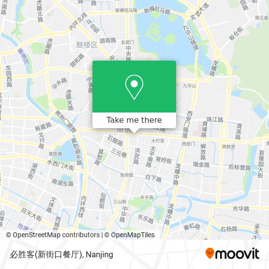 必胜客(新街口餐厅) map