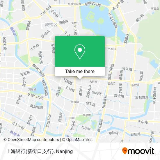 上海银行(新街口支行) map