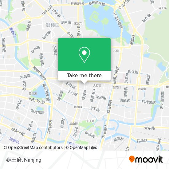 狮王府 map