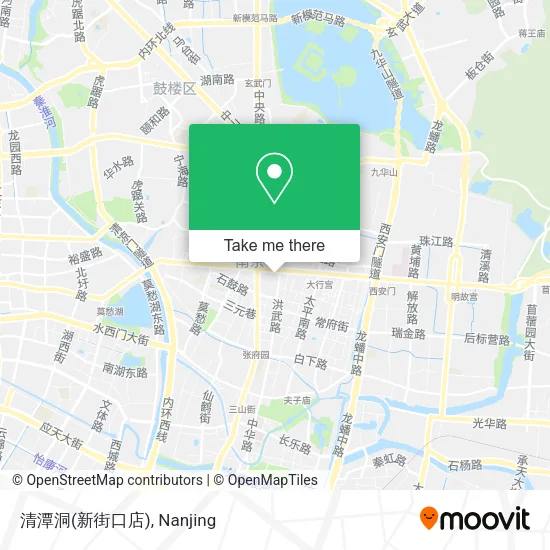 清潭洞(新街口店) map