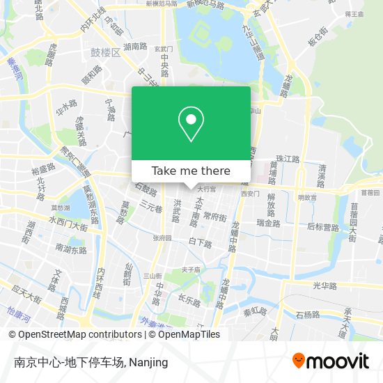 南京中心-地下停车场 map