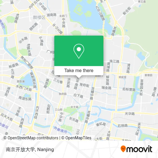 南京开放大学 map