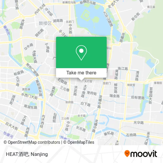 HEAT酒吧 map