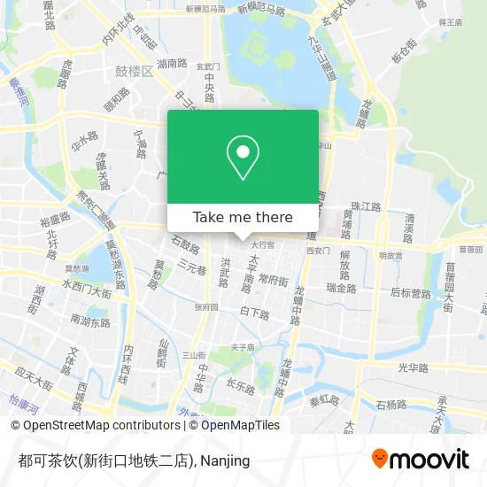 都可茶饮(新街口地铁二店) map
