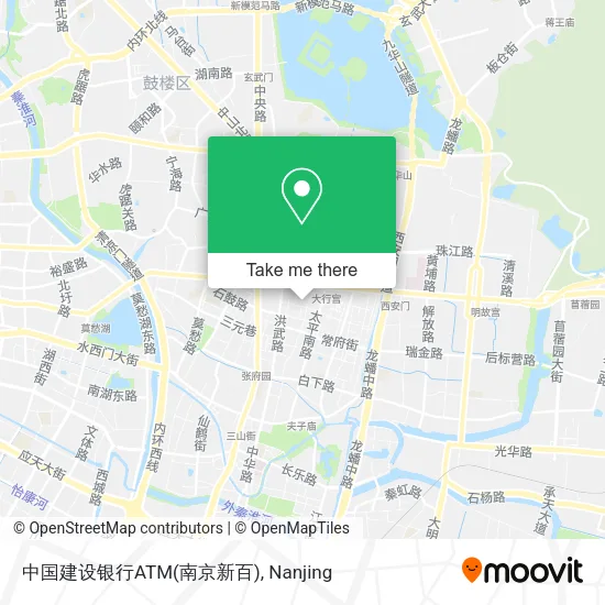 中国建设银行ATM(南京新百) map