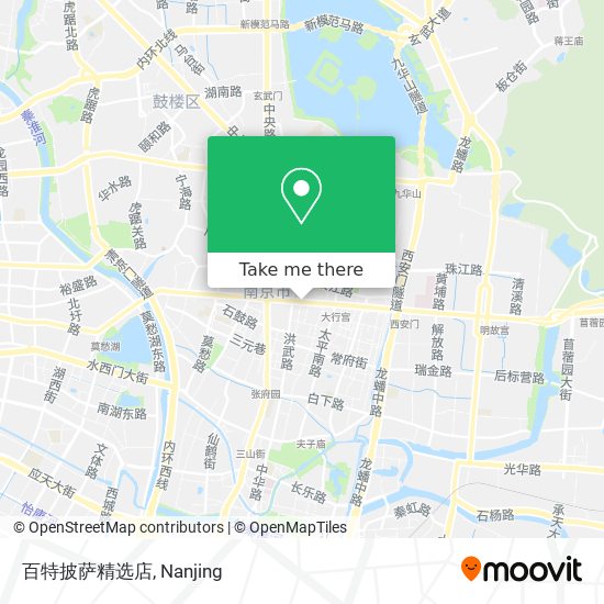 百特披萨精选店 map