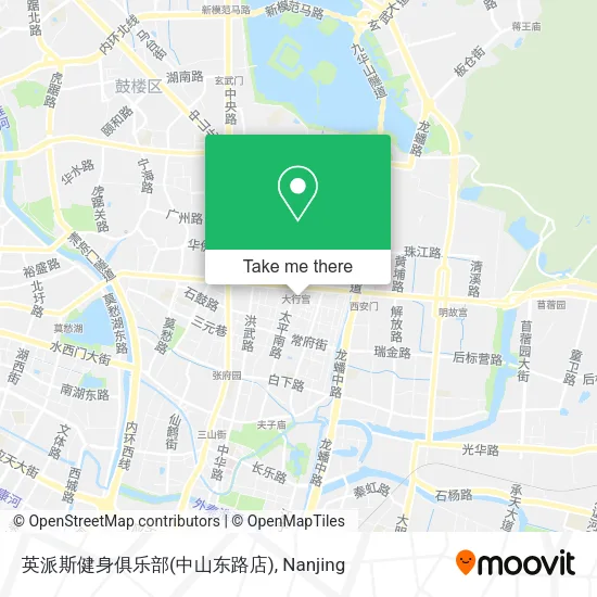 英派斯健身俱乐部(中山东路店) map