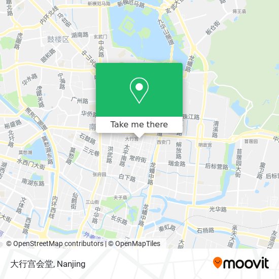 大行宫会堂 map