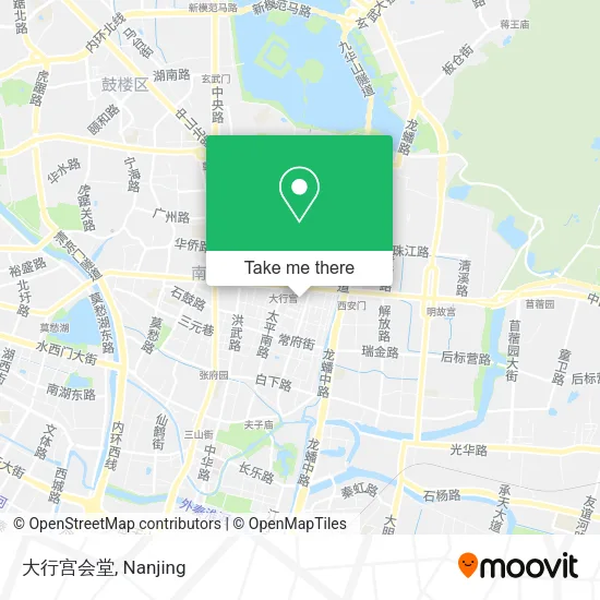大行宫会堂 map