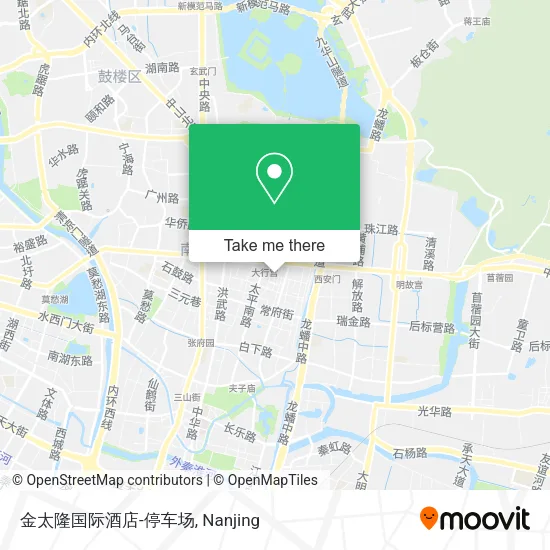 金太隆国际酒店-停车场 map