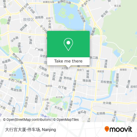 大行宫大厦-停车场 map