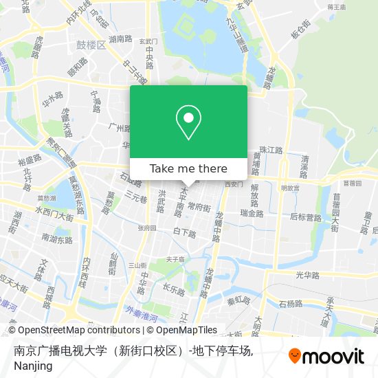 南京广播电视大学（新街口校区）-地下停车场 map