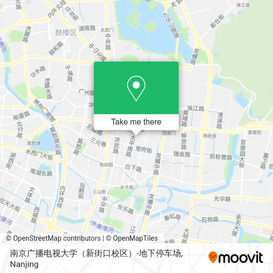 南京广播电视大学（新街口校区）-地下停车场 map