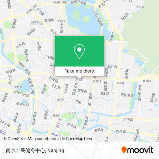 南京全民健身中心 map