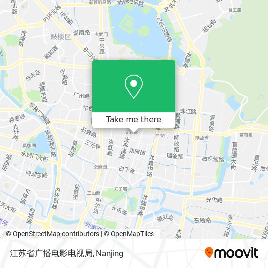 江苏省广播电影电视局 map