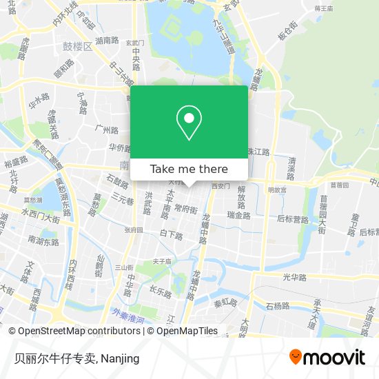 贝丽尔牛仔专卖 map