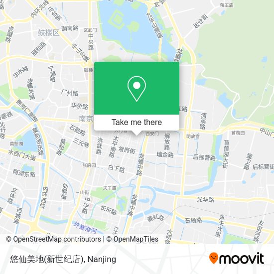 悠仙美地(新世纪店) map