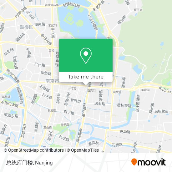 总统府门楼 map