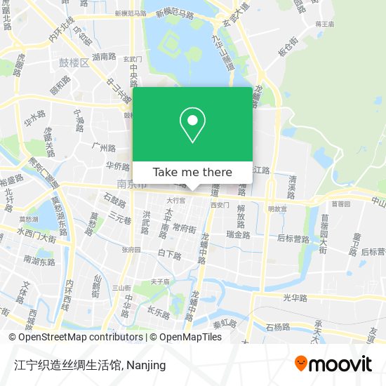 江宁织造丝绸生活馆 map