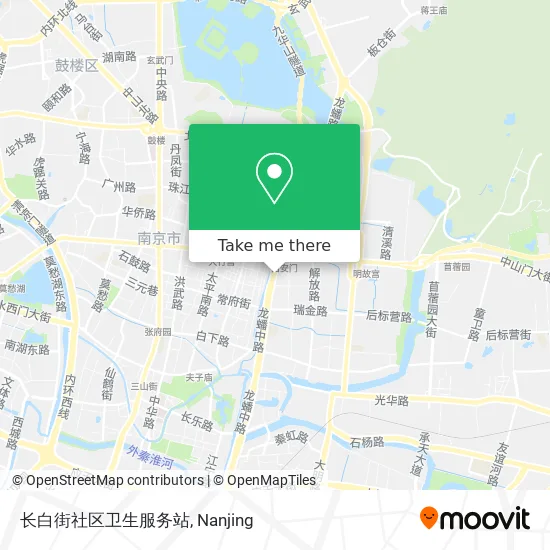 长白街社区卫生服务站 map
