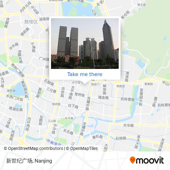 新世纪广场 map