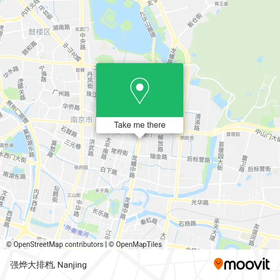 强烨大排档 map