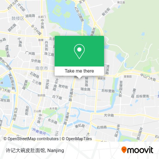 许记大碗皮肚面馆 map