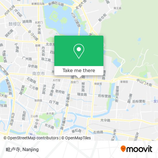 毗卢寺 map
