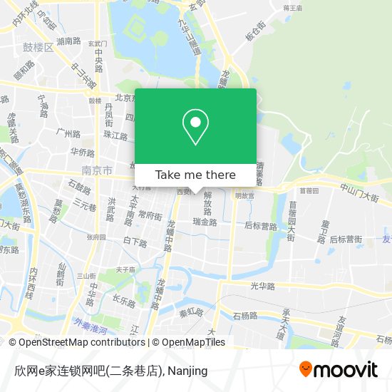 欣网e家连锁网吧(二条巷店) map