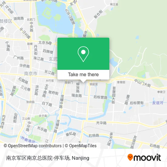 南京军区南京总医院-停车场 map