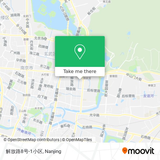解放路8号-1小区 map