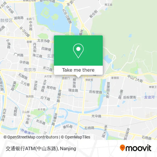 交通银行ATM(中山东路) map