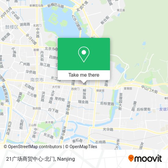 21广场商贸中心-北门 map