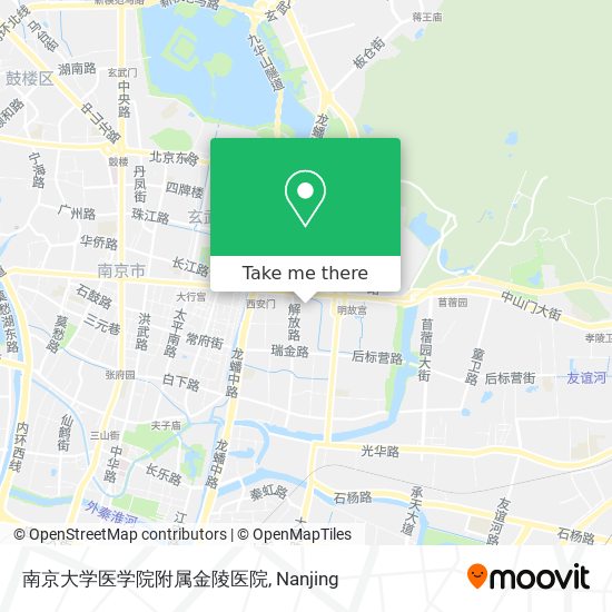 南京大学医学院附属金陵医院 map