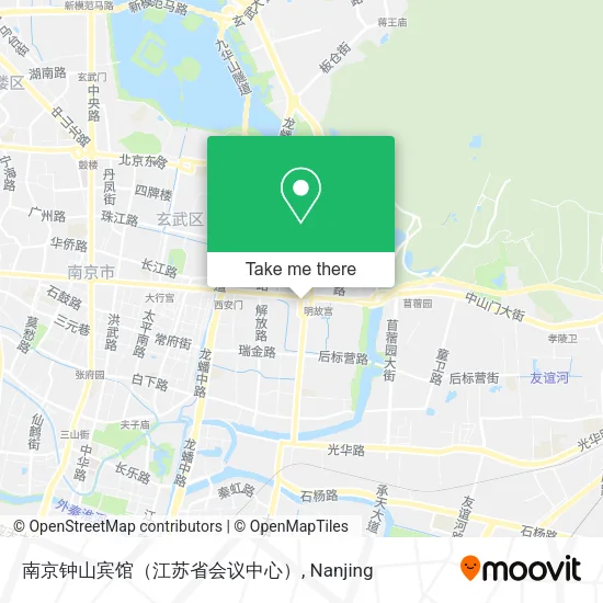 南京钟山宾馆（江苏省会议中心） map